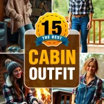 Trendy 15 Cabin Outfit Ideas for Cozy, Cute, and Chill Vibes
