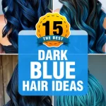 Dark Blue Hair