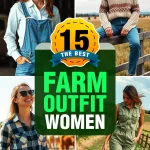 Trendy 15 Farm Outfit Women Can Wear for Comfort & Country Style