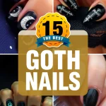 Trendy 15 Goth Nails Ideas for Bold, Dark & Magical Vibes