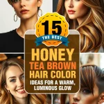 15 Honey Tea Brown Hair Color Ideas for a Warm, Luminous Glow