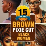 15 Brown Pixie Cut Ideas for Black Women That Radiate Confidence & Style
