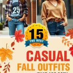 15 Casual Fall Outfits That Are Cozy, Effortless & Totally Wearable