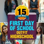 Trendy 15 First Day of School Outfit Ideas for High School Girls