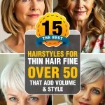 15 Flattering Hairstyles for Thin Hair Fine Over 50 That Add Volume & Style