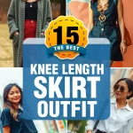 Trendy 15 Knee Length Skirt Outfit Ideas for a Chic, Feminine Look