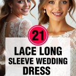 lace long sleeve wedding dress