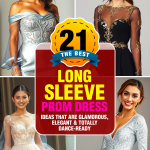 long sleeve prom dress