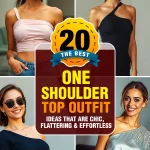 one shoulder top outfit
