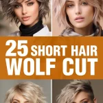 Trendy 25 Short Hair Wolf Cut Styles For Women Who Love Edgy, Effortless Volume