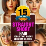 15 Sleek Straight Short Hair Ideas That Prove Less Can Be Chic