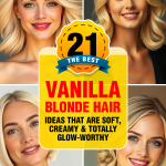 vanilla blonde hair