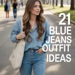 blue jeans outfit