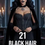 black hair halloween costumes
