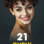 curly short hair