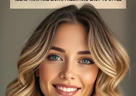 layered mid length hair