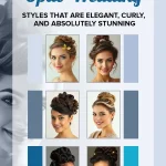 natural hair updo wedding
