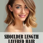 shoulder length layered hair