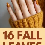 fall leaves nail art thum