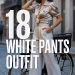 white pants outfit