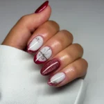 💅 22 Dark Red Nails That Deliver Trendy Nails Energy With a Chic Finish ❤️🔥