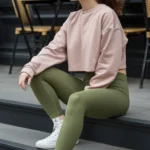 💚 16 Green Leggings Outfits That Create a Cute Outfit for Everyday Comfort