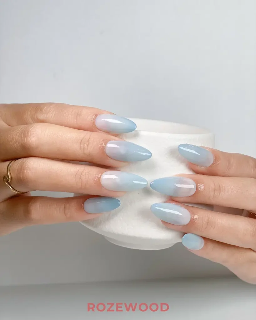 Soft Nails With a Clean Gloss Finish