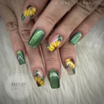 💚 13 Dark Green Nails Ideas That Feel Chic, Bold & Totally Addictive to Try 💅 Fashion image by @dazzledbeauty
