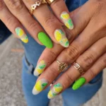 🍋 17 Nails Lemon Design Ideas That Feel Bright, Fun & Totally Summer-Ready Fashion image by @marbelliaongle