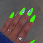 🌴 17 Nails Acrylic Summer Styles Perfect for Vacation Season Fashion image by @nailartbyjen