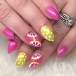 π«π 18 Blueberry Lemon Nails Ideas That Feel Fresh, Juicy & Perfect for Summer Fashion image by @polishedinportland