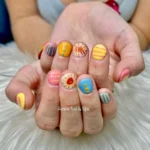 🌴 19 Summer Nails Short Ideas Perfect for a Clean Girl Summer Look Fashion image by @aurene_nail_and_spa