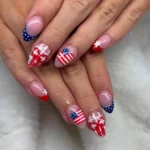 π 20 July 4th Nails That Bring Patriotic Style to Your Summer Mani Fashion image by @designedxdel