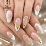 👰🏻 18 Wedding Day Nails Every Bride Will Want Before She Walks Down the Aisle Fashion image by @oakharbornailspa