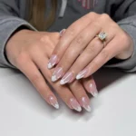 🤍 20 Short Wedding Nails That Make Simplicity Feel Extra Special Fashion image by @oaknails__clt