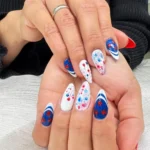 π 19 Cute 4th of July Nails That Make Patriotic Style Feel Extra Sweet Fashion image by @clawzbyelly