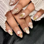 👰🏻 19 Nails Wedding Looks That Feel Worthy of Your Happiest “Yes” Fashion image by @nails__by__aanchal