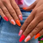 ๐ฅ 18 Burnt Orange Nails That Bring Warmth, Style & Confidence to Every Look Fashion image by @lookart.pleszew