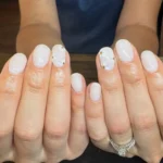 ✨ 19 Wedding Nails Square Designs That Feel Chic, Clean & Timeless Fashion image by @kat.kinman