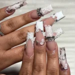 πΈ 18 Elegant Wedding Nails for Bride Worth Saving Before Your Big Day Fashion image by @nailsbyliztte