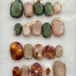 ⨠17 Trendy Autumn Acrylic Nails That Elevate Every Fall Look Fashion image by @chiikoko_nail.3