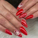 🖤 17+ Stunning Black Tip Nails with a Modern French Twist Fashion image by @tamnails_spa