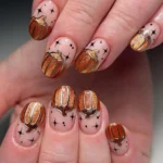 🤎 19 Stunning Brown Fall Nails Inspired by Cozy Autumn Days Fashion image by @thenailscoven