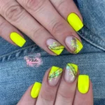 π 18 Best Neon Yellow Nails Everyone Will Want to Copy Fashion image by @nadanailart