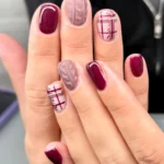 🩷 19 Adorable Pink Plaid Nails Full of Sweet Feminine Charm Fashion image by @thenailbarnorth