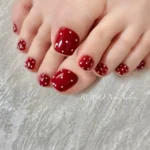 ❤️ 16 Stunning Bright Red Nails That Radiate Confidence and Style Fashion image by @roco_nail_salon