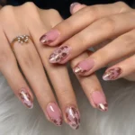 ✨ 19 Stunning Gold Chrome Nails That Shine Like Liquid Gold Fashion image by @rahulnailartist