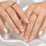 ☀️ 17+ Gorgeous Yellow French Tip Nails for Your Happiest Manicure Yet Fashion image by @rosegold.nail_.spa