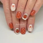🤎 17 Autumn Ombre Nails Inspired by Warm Tones and Cozy Seasonal Beauty Fashion image by @nailsbybrooke