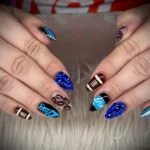 🔢 18 Football Nails Design With Number Ideas That Put Your Favorite Player Front and Center Fashion image by @basementbeautystop